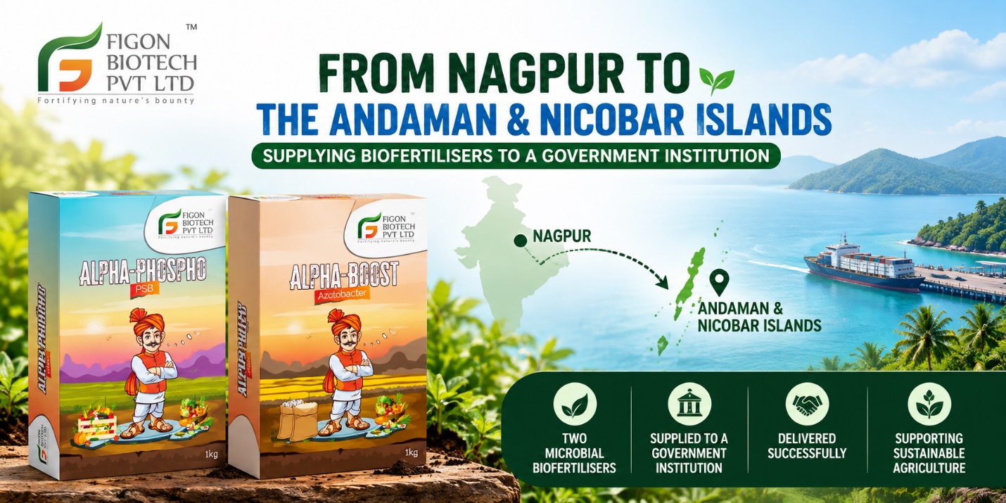 Alpha Phospho and Alpha Boost supplied to the Directorate of Agriculture, Andaman & Nicobar Islands